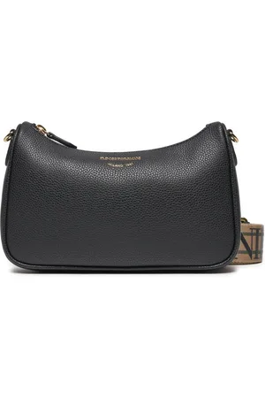 Emporio Armani Torebki, Kobieta, Czarny, ONE SIZE, Materiał powlekany z termoplastycznego poliuretanu