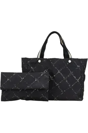 CHANEL Pre-owned, Kobieta, Czarny, ONE SIZE, Pre-owned Canvas totes