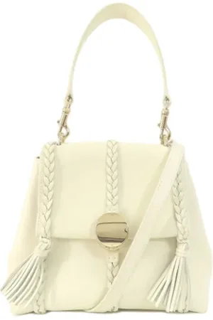 Chloé Pre-owned, Kobieta, Beżowy, ONE SIZE, Pre-owned Skórzane torebki