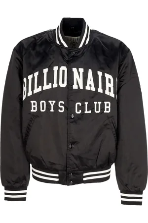 Billionaire Boys Club Kurtki, Mężczyzna, Czarny, S, Kurtka Bomber College Satin Czarna