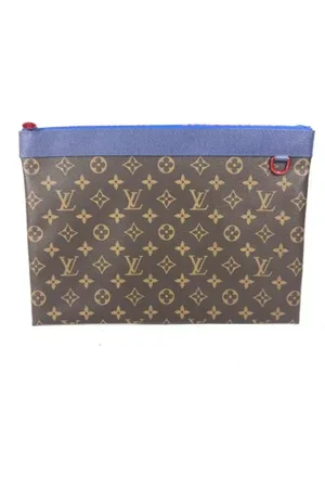 LOUIS VUITTON Pre-owned, Kobieta, Czerwony, ONE SIZE, Pre-owned płócienne torby Louis Vuitton