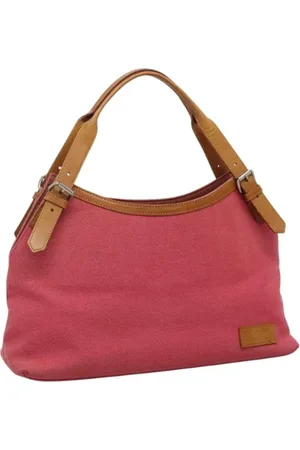 Burberry Pre-owned, Kobieta, Różowy, ONE SIZE, Skóra, Pre-owned Canvas handbags