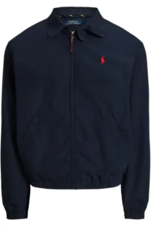 Ralph Lauren Kurtki, Mężczyzna, Niebieski, XL, Wiatrówka