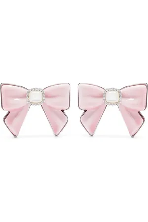Shushu/Tong Akcesoria, Kobieta, Różowy, ONE SIZE, Srebrne Kolczyki Stud W Parze