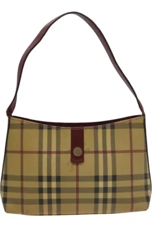 Burberry Pre-owned, Kobieta, Beżowy, ONE SIZE, Skóra, Pre-owned Skórzane torebki