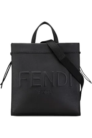 Fendi Pre-owned, Kobieta, Czarny, ONE SIZE, Skóra, Pre-owned Leather totes