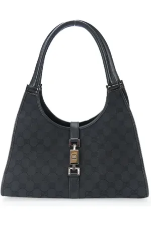 Gucci Pre-owned, Kobieta, Czarny, ONE SIZE, Pre-owned Canvas handbags