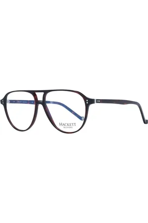 Hackett Akcesoria, Mężczyzna, Wielobarwność, ONE SIZE, Brązowe Okulary Awiatorek z Filtrem Niebieskim