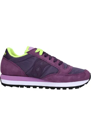 Saucony Buty, Kobieta, Fioletowy, 37 EU, Zamsz, Trampki Fioletowe