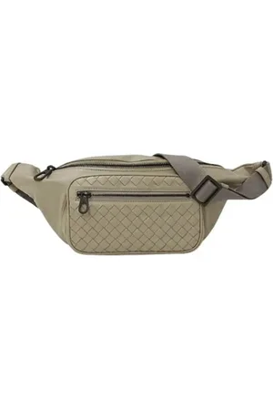 Bottega Veneta Pre-owned, Kobieta, Beżowy, ONE SIZE, Skóra, Pre-owned Leather crossbody-bags