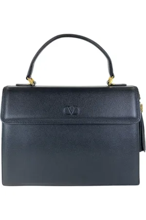 VALENTINO Pre-owned, Kobieta, Czarny, ONE SIZE, Skóra, Pre-owned Skórzane torebki