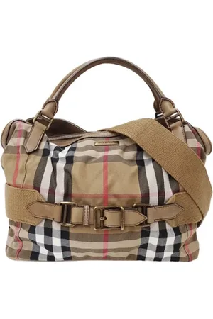 Burberry Pre-owned, Kobieta, brązowy, ONE SIZE, Pre-owned Canvas handbags