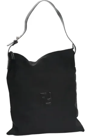 Fendi Pre-owned, Kobieta, Czarny, ONE SIZE, Nylon, Pre-owned Nylon fendi-bags
