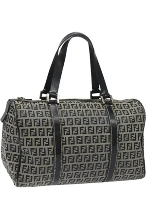 Fendi Pre-owned, Kobieta, Niebieski, ONE SIZE, Skóra, Pre-owned Canvas handbags