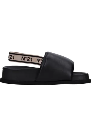 Nº21 Buty, Kobieta, Czarny, 37 EU, Sandały Czarne