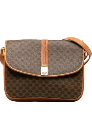 Céline Pre-owned, Kobieta, brązowy, ONE SIZE, Pre-owned Canvas crossbody-bags