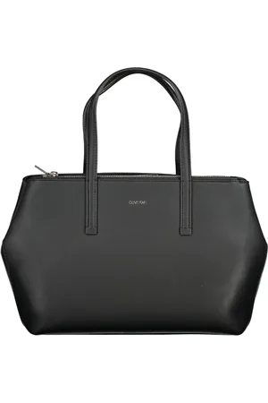 Calvin Klein Torebki, Kobieta, Czarny, ONE SIZE, Czarna torebka damska z regulowanym paskiem
