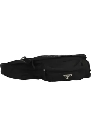 Prada Pre-owned, Kobieta, Czarny, ONE SIZE, Nylon, Pre-owned Nylon crossbody-bags