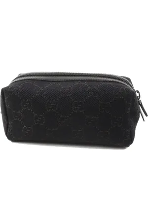 Gucci Pre-owned, Kobieta, Czarny, ONE SIZE, Skóra, Pre-owned Canvas gucci-bags