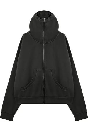 Entire Studios Bluzy, Mężczyzna, Czarny, S, Sweter z zamkiem Cardigan