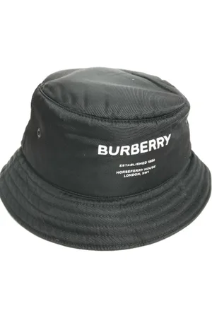 Burberry Pre-owned, Kobieta, Czarny, ONE SIZE, Pre-owned Fabric hats