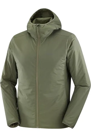 Salomon Sport, Mężczyzna, Zielony, XL, Kurtka Flex Mountain w Grape Leaf