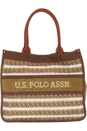 U.S. Polo Assn. Torebki, Kobieta, Wielobarwność, ONE SIZE, Paski Torebka Shopper
