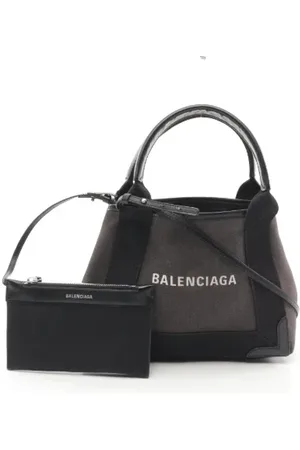 Balenciaga Pre-owned, Kobieta, Czarny, ONE SIZE, Skóra, Pre-owned Canvas handbags