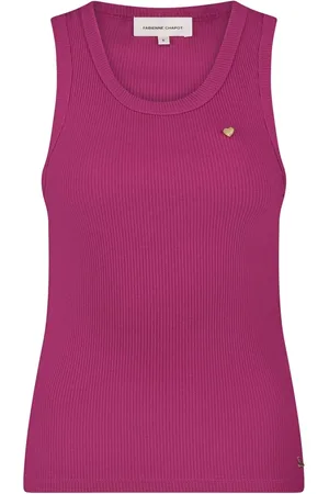 Fabienne Chapot Koszulki, Kobieta, Różowy, XS, Tanja Jersey Tank