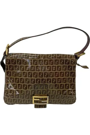 Fendi Pre-owned, Kobieta, brązowy, ONE SIZE, Pre-owned Canvas handbags