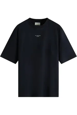 Drôle de Monsieur Koszulki, Mężczyzna, Czarny, S, Klasyczny T-shirt z hasłem w kolorze czarnym