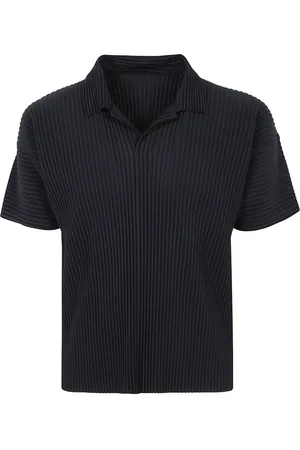 Issey Miyake Koszulki, Mężczyzna, Czarny, L, Klasyczny Polo Shirt