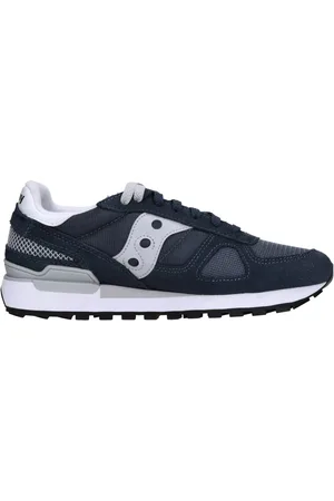Saucony Buty, Mężczyzna, Niebieski, 44 EU, Zamsz, Trampki Niebieskie