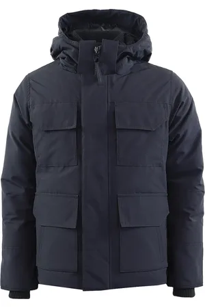 Canada Goose Kurtki, Mężczyzna, Niebieski, S, Niebieska Parka dla Mężczyzn