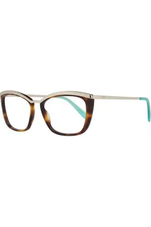 Emilio Pucci Akcesoria, Kobieta, brązowy, ONE SIZE, Brązowe Okulary Optyczne Damskie Stylowe