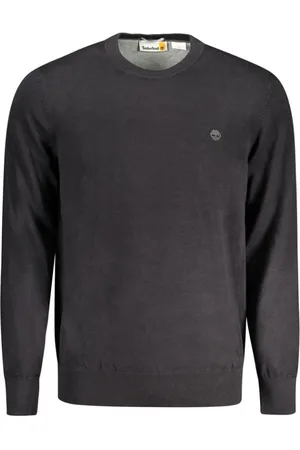 Timberland Swetry, Mężczyzna, Czarny, M, Czarny Bawełniany Sweter
