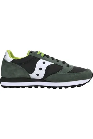 Saucony Buty, Mężczyzna, Zielony, 42 EU, Zamsz, Trampki Zielone