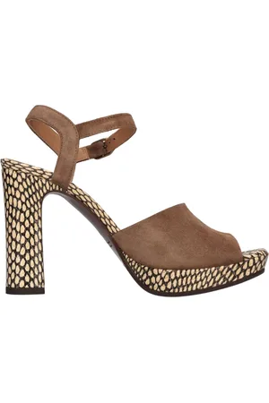Chie Mihara Buty, Kobieta, brązowy, 37 EU, Zamsz, Sandały Brązowe