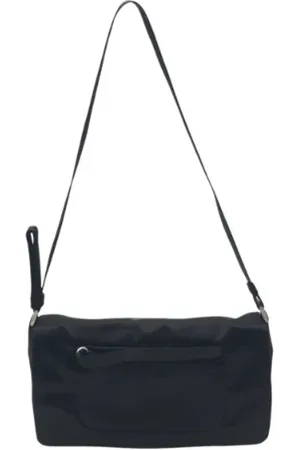 Prada Pre-owned, Kobieta, Czarny, ONE SIZE, Satyna, Pre-owned Canvas prada-bags