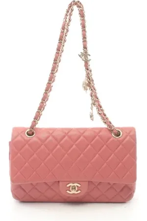 CHANEL Pre-owned, Kobieta, Różowy, ONE SIZE, Pre-owned Leather crossbody-bags