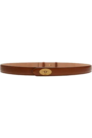 MULBERRY Akcesoria, Kobieta, brązowy, S, Cienki Pasek Darley z Dębowej Skóry