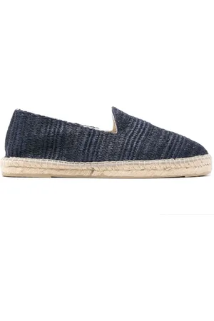 MANEBI Buty, Mężczyzna, Niebieski, 43 EU, Granatowe Płaskie Buty wsuwane