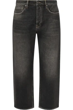 Golden Goose Jeansy, Mężczyzna, Czarny, W32, Czarne Luźne Skate Jeansy