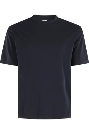 Malo Koszulki, Mężczyzna, Niebieski, L, Bawełna, Niebieski Bawełna Lniana T-shirt Jersey