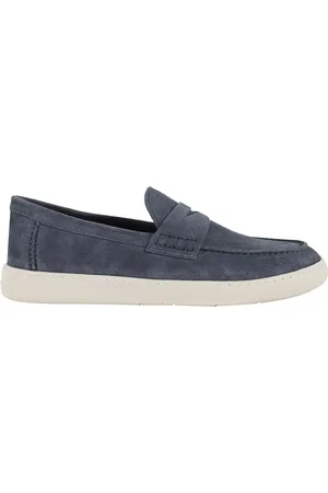 Hogan Buty, Mężczyzna, Niebieski, 41 EU, Zamsz, Niebieskie Zamszowe Cool Mokasyny Buty