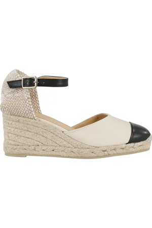 Castaner Buty, Kobieta, Beżowy, 39 EU, Coraline Espadryle z Bawełny w Kolorze Ecru