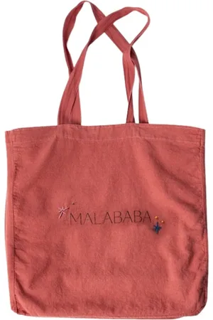 MALABABA Torebki, Kobieta, Czerwony, ONE SIZE, Eko torba z haftem