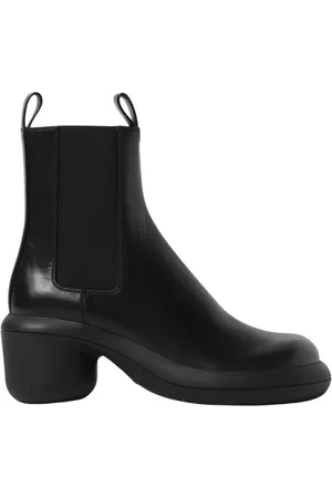 Jil Sander Buty, Kobieta, Czarny, 40 EU, Czarne Chunky Heel Botki na kostce