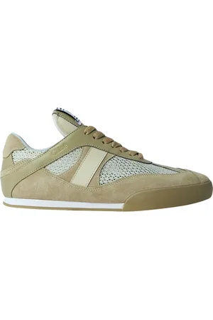 Chloé Buty, Kobieta, Zielony, 38 EU, Zamsz, Zamszowe Tricot Niskie Sneakersy