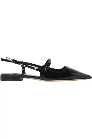 Jimmy Choo Buty, Kobieta, Czarny, 37 EU, Czarne Slingback Ballet Flats